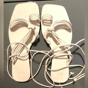 Zara Strappy Flat Sandals